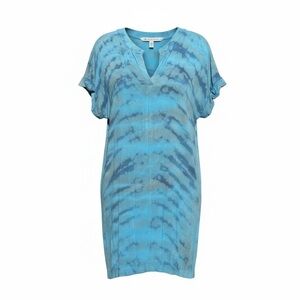 River + Sky Blue Tie-Dye Dress w/Pockets